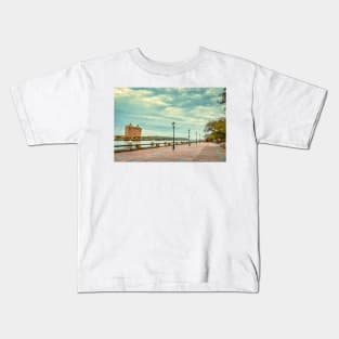 River Street Savannah Georgia Kids T-Shirt